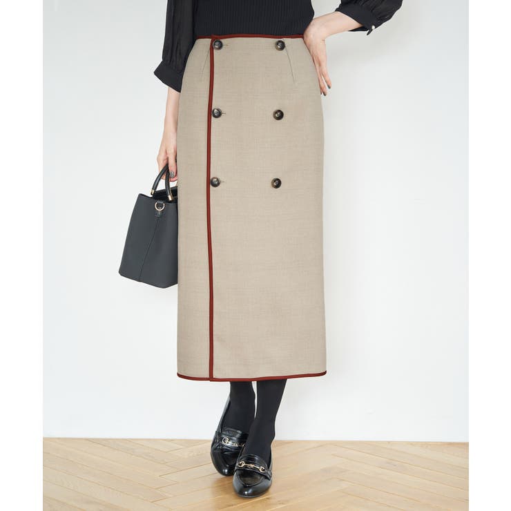 チェック＆無地リバーシブルスカート | ROPE' PICNIC | 詳細画像21 