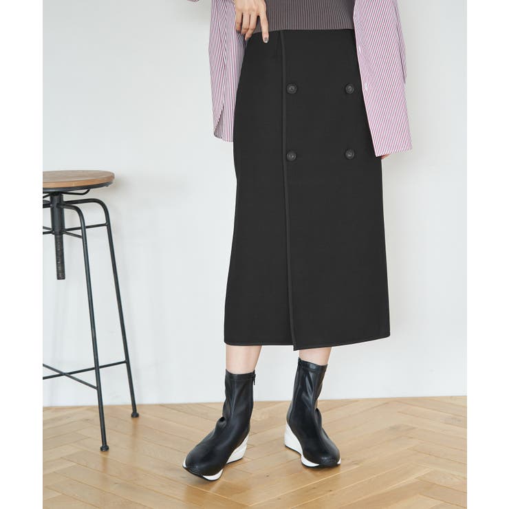 チェック＆無地リバーシブルスカート | ROPE' PICNIC | 詳細画像4 