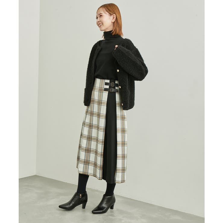 チェックコンビキルトスカート | ROPE' PICNIC | 詳細画像11 