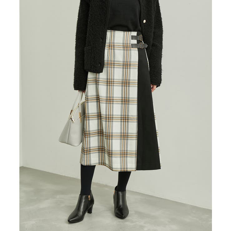 チェックコンビキルトスカート | ROPE' PICNIC | 詳細画像12 