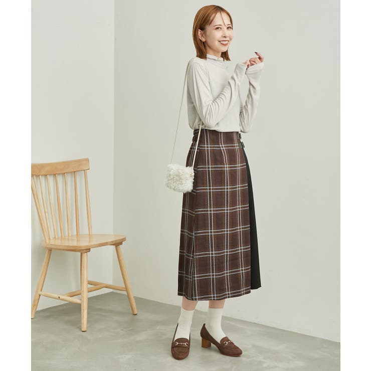 チェックコンビキルトスカート | ROPE' PICNIC | 詳細画像14 