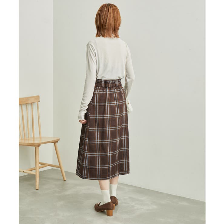 チェックコンビキルトスカート | ROPE' PICNIC | 詳細画像15 