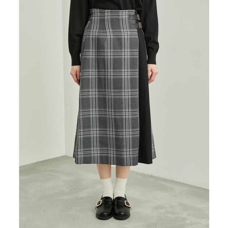 チェックコンビキルトスカート | ROPE' PICNIC | 詳細画像16 