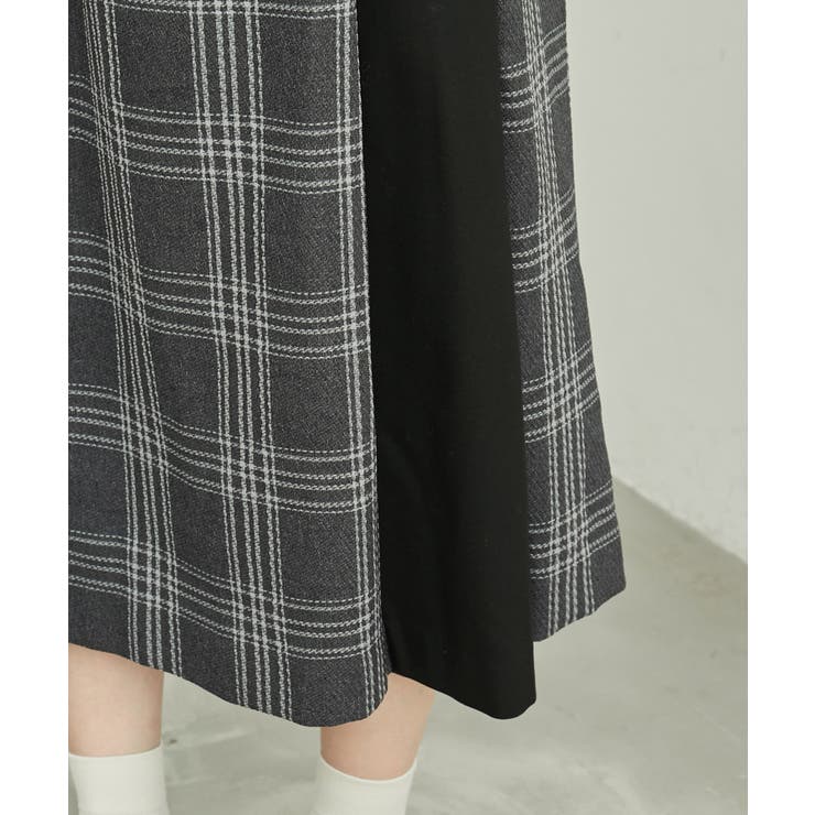 チェックコンビキルトスカート | ROPE' PICNIC | 詳細画像24 