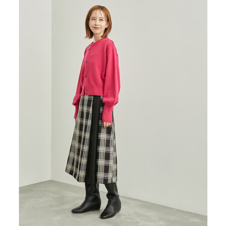 チェックコンビキルトスカート | ROPE' PICNIC | 詳細画像3 