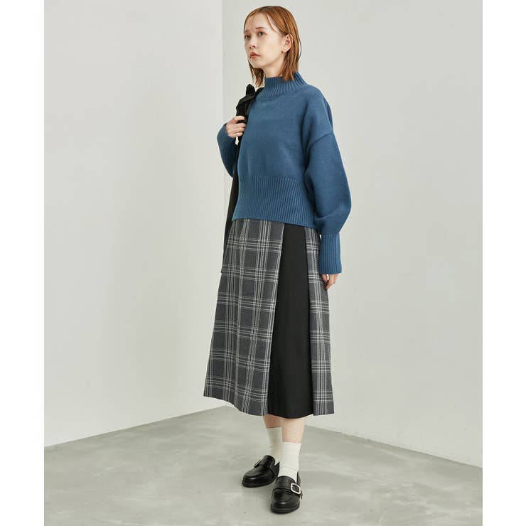 チェックコンビキルトスカート | ROPE' PICNIC | 詳細画像7 