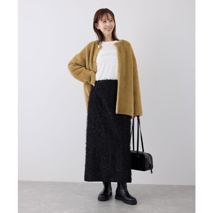 フェザーラメアイラインロングスカート | ROPE' PICNIC | 詳細画像5 