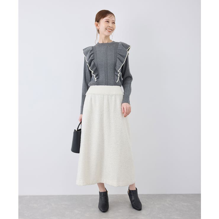 スパンコールツイードスカート | ROPE' PICNIC | 詳細画像10 