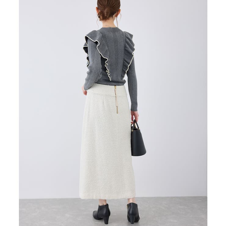 スパンコールツイードスカート | ROPE' PICNIC | 詳細画像12 