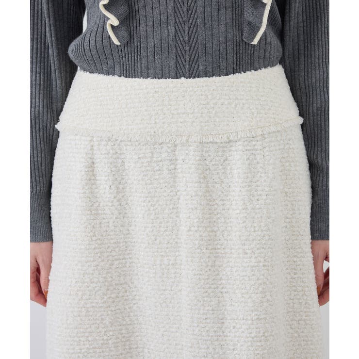 スパンコールツイードスカート | ROPE' PICNIC | 詳細画像17 