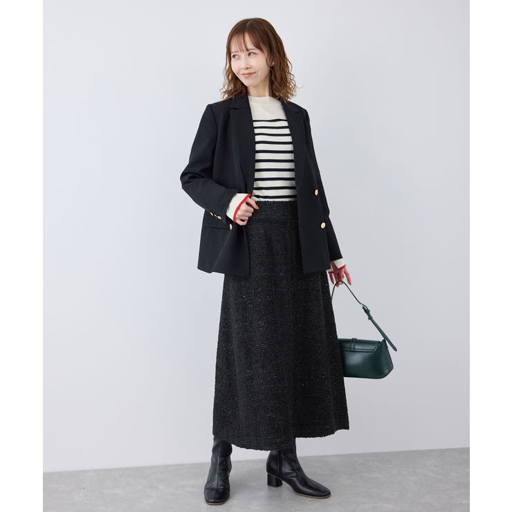 スパンコールツイードスカート | ROPE' PICNIC | 詳細画像3 