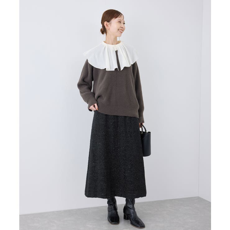 スパンコールツイードスカート | ROPE' PICNIC | 詳細画像7 