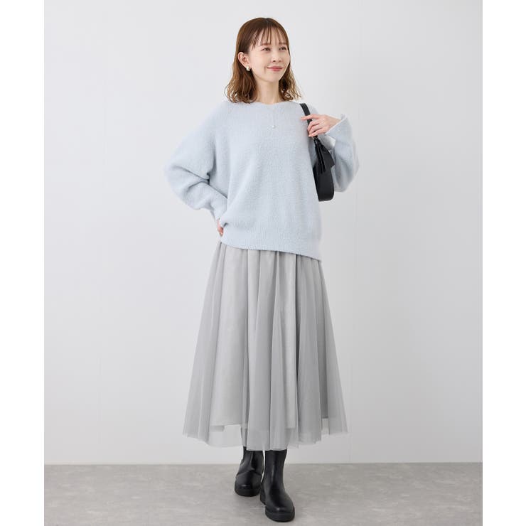茉莉☆*:.【新品】.。.:*☆ コシラエル ❤︎ レインスカート キラキラチュールスカート[品番：RPCW0047431]｜ROPE' PICNIC