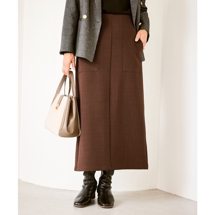 フロントポケットアイラインスカート | ROPE' PICNIC | 詳細画像1 