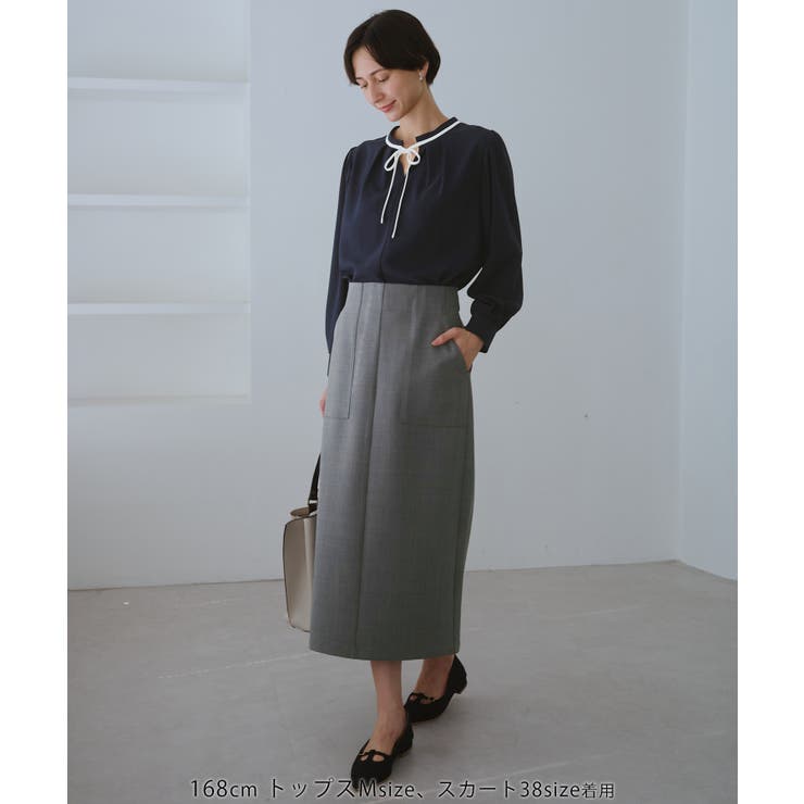 フロントポケットアイラインスカート | ROPE' PICNIC | 詳細画像2 