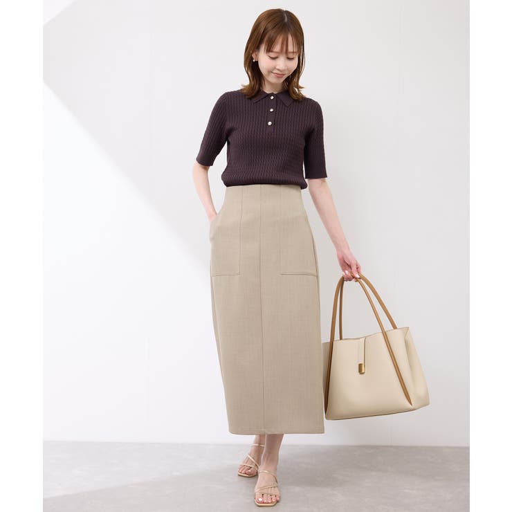 フロントポケットアイラインスカート | ROPE' PICNIC | 詳細画像24 