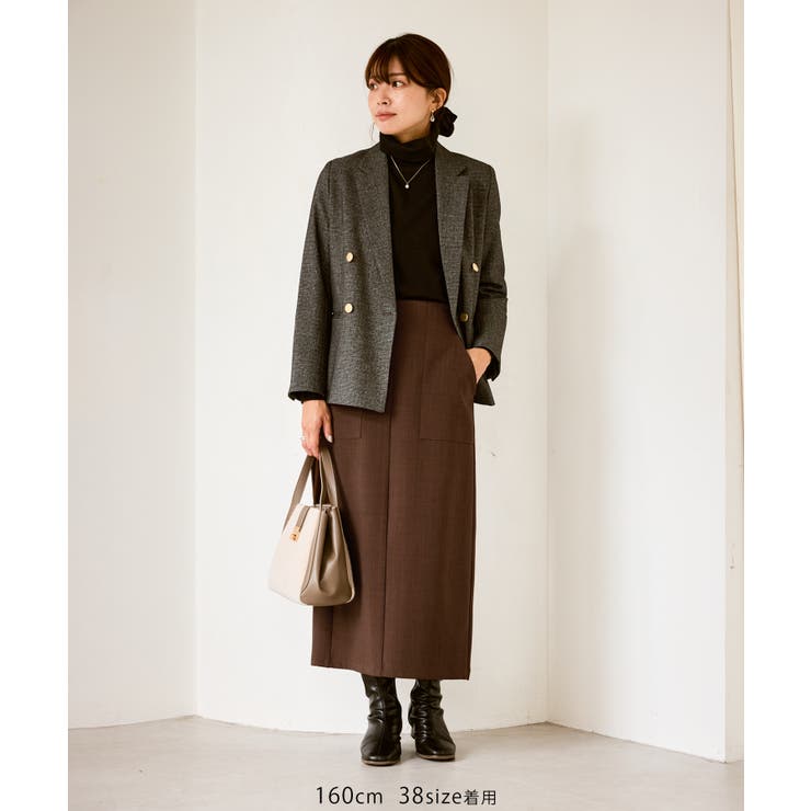 フロントポケットアイラインスカート | ROPE' PICNIC | 詳細画像6 