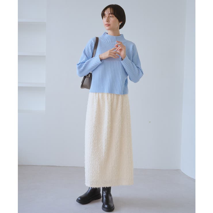 チュールフリルアイラインスカート | ROPE' PICNIC | 詳細画像2 