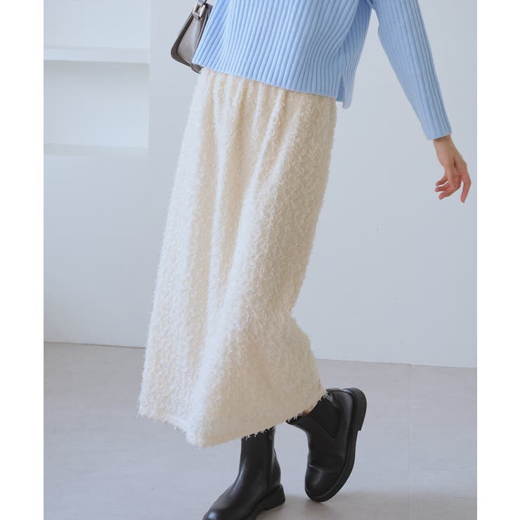 チュールフリルアイラインスカート | ROPE' PICNIC | 詳細画像3 