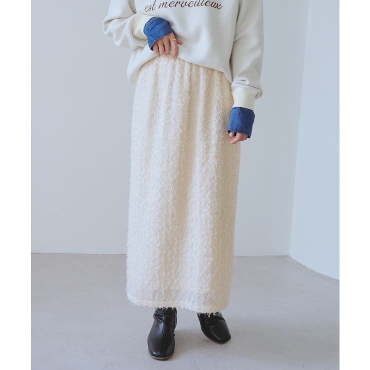 チュールフリルアイラインスカート | ROPE' PICNIC | 詳細画像6 