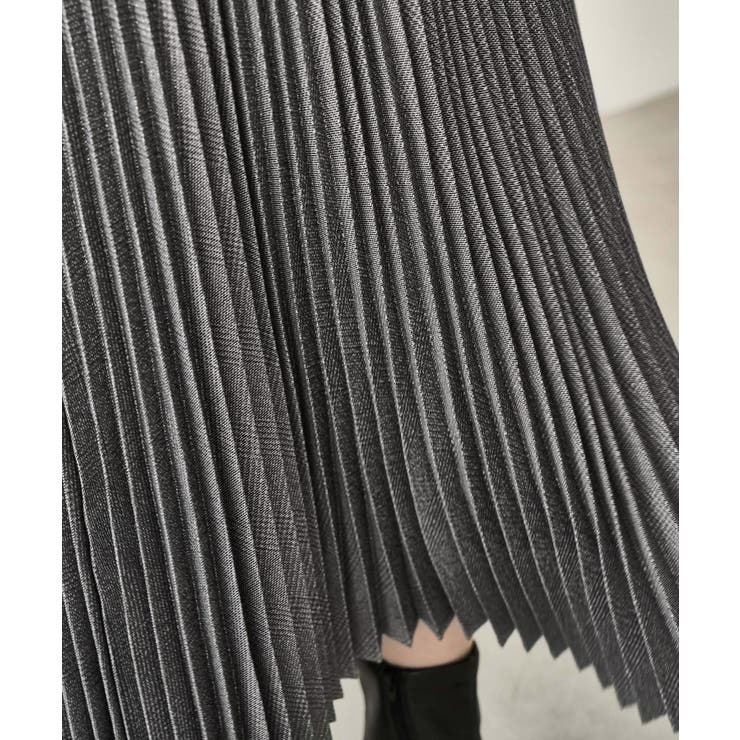 ラメチェックプリーツスカート/着丈が選べる | ROPE' PICNIC | 詳細画像11 