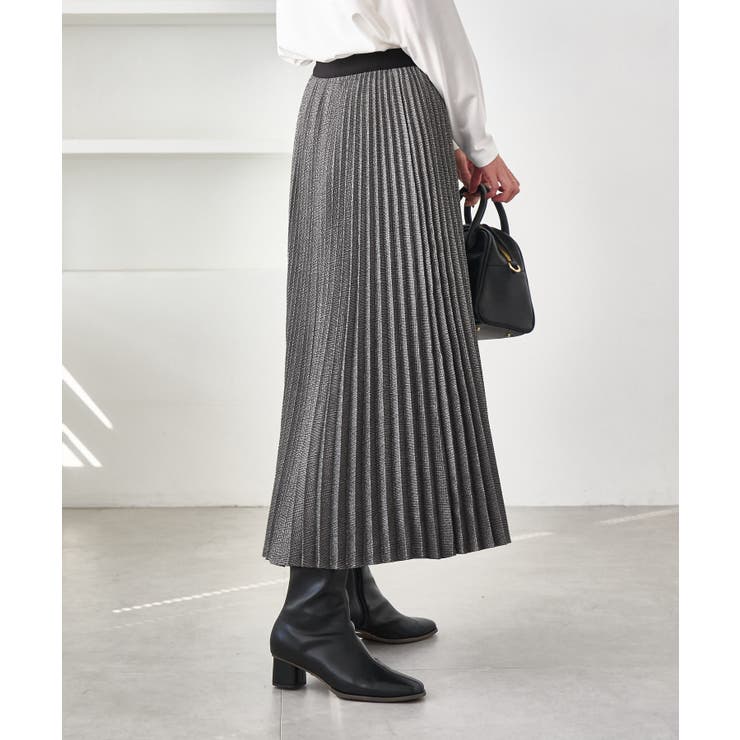 ラメチェックプリーツスカート/着丈が選べる | ROPE' PICNIC | 詳細画像18 