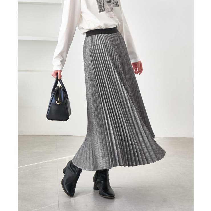 ラメチェックプリーツスカート/着丈が選べる | ROPE' PICNIC | 詳細画像20 