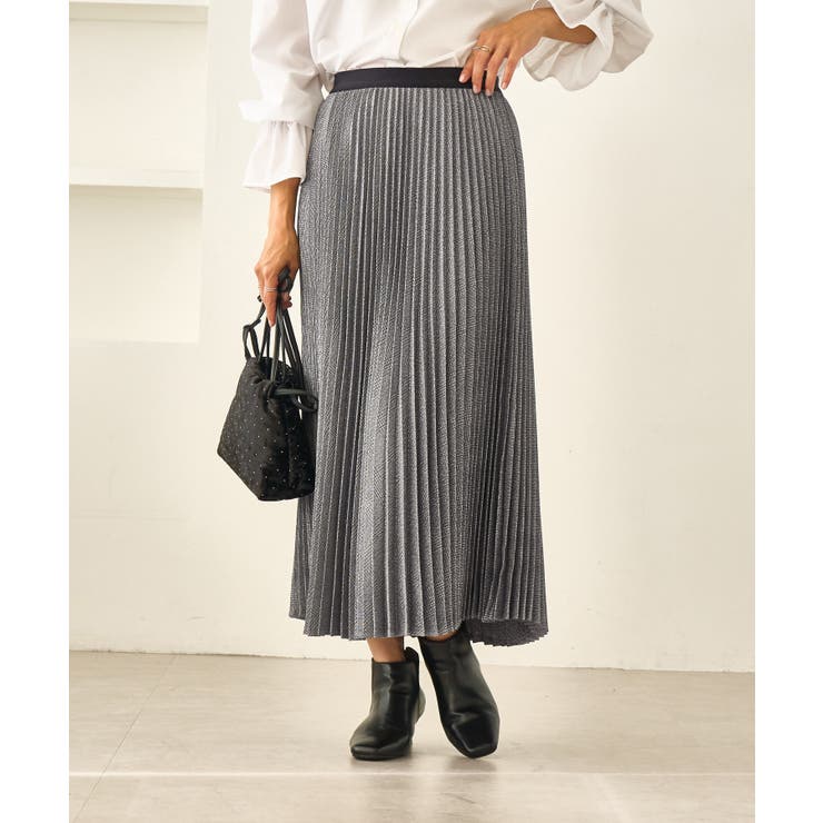 ラメチェックプリーツスカート/着丈が選べる | ROPE' PICNIC | 詳細画像24 