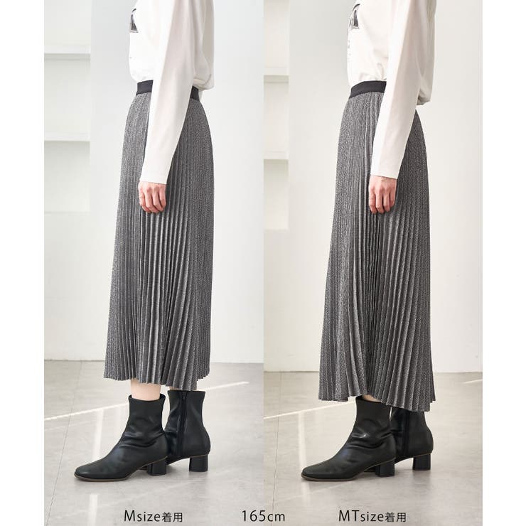 ラメチェックプリーツスカート/着丈が選べる | ROPE' PICNIC | 詳細画像26 