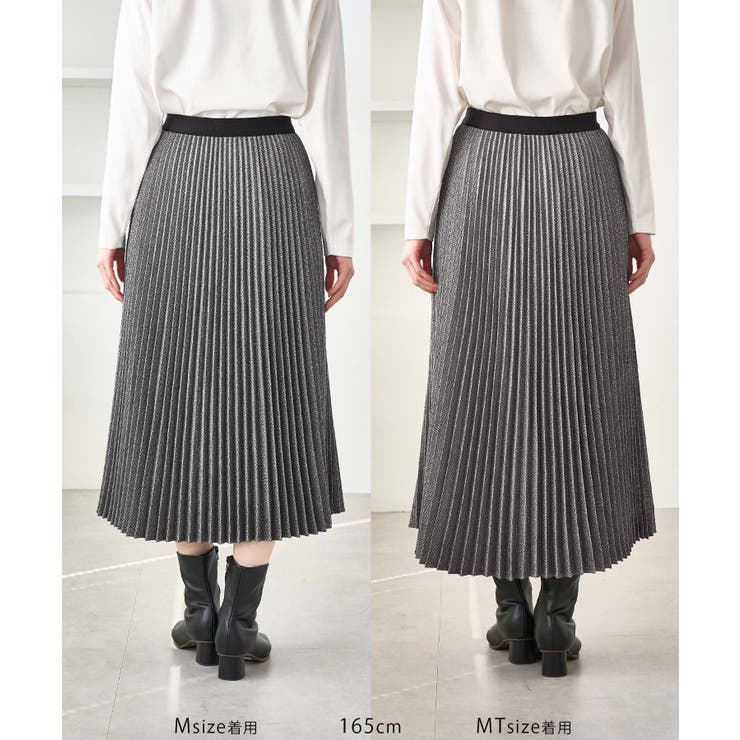 ラメチェックプリーツスカート/着丈が選べる | ROPE' PICNIC | 詳細画像27 