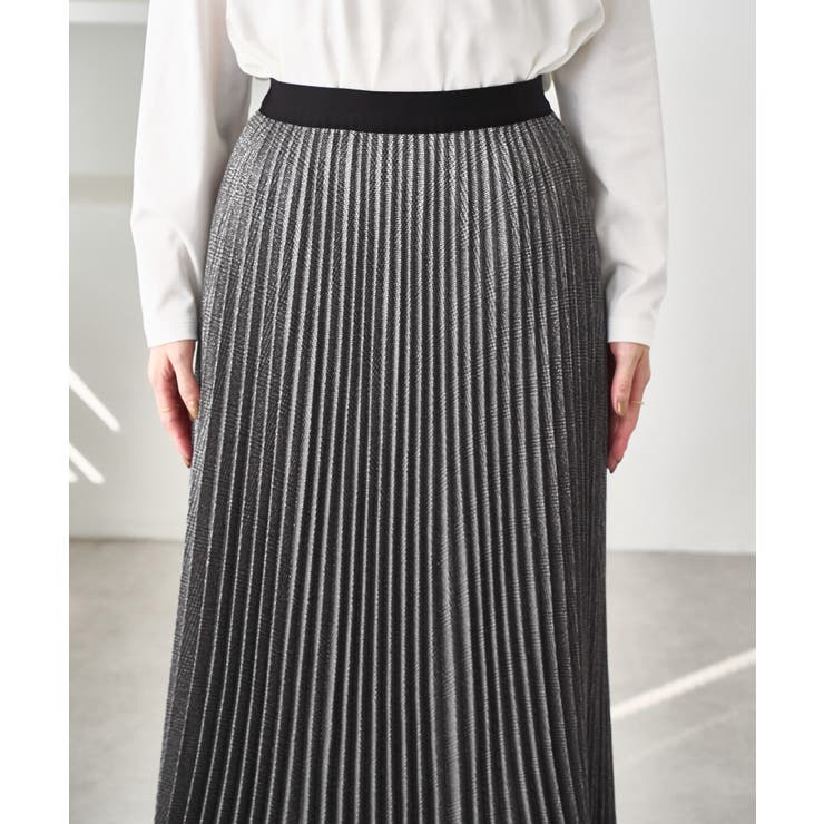 ラメチェックプリーツスカート/着丈が選べる | ROPE' PICNIC | 詳細画像28 