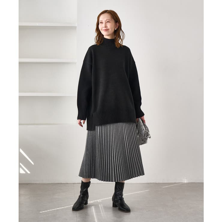 ラメチェックプリーツスカート/着丈が選べる | ROPE' PICNIC | 詳細画像3 