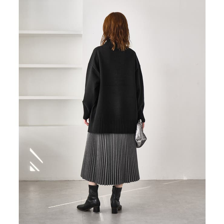 ラメチェックプリーツスカート/着丈が選べる | ROPE' PICNIC | 詳細画像4 