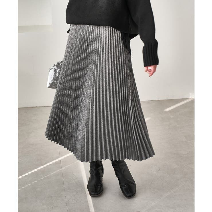 ラメチェックプリーツスカート/着丈が選べる | ROPE' PICNIC | 詳細画像9 