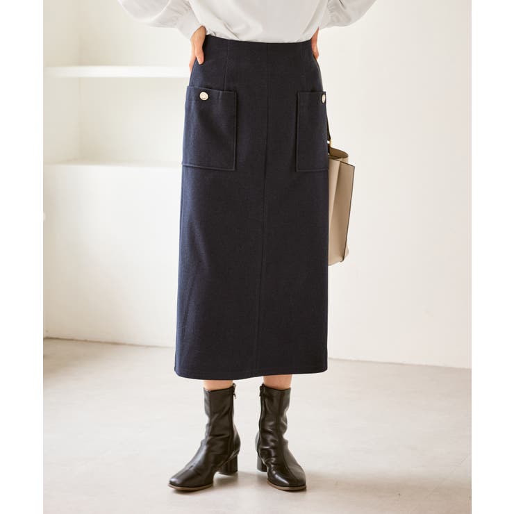 ジャージーアイラインスカート | ROPE' PICNIC | 詳細画像10 