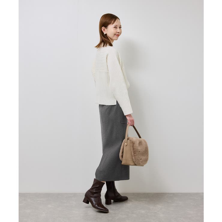 ジャージーアイラインスカート | ROPE' PICNIC | 詳細画像13 