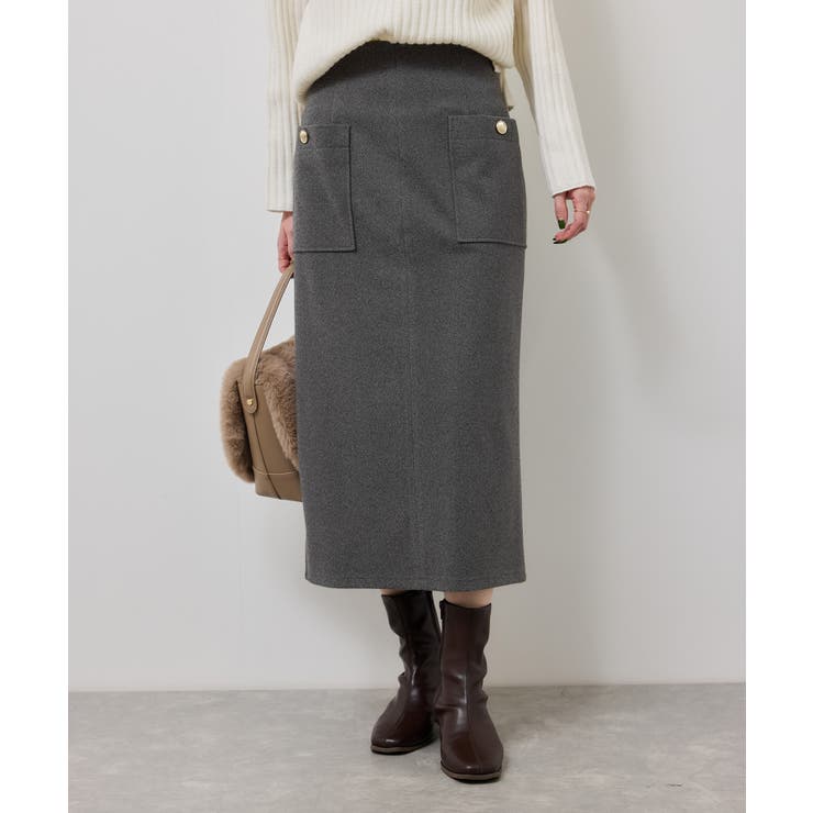 ジャージーアイラインスカート | ROPE' PICNIC | 詳細画像14 