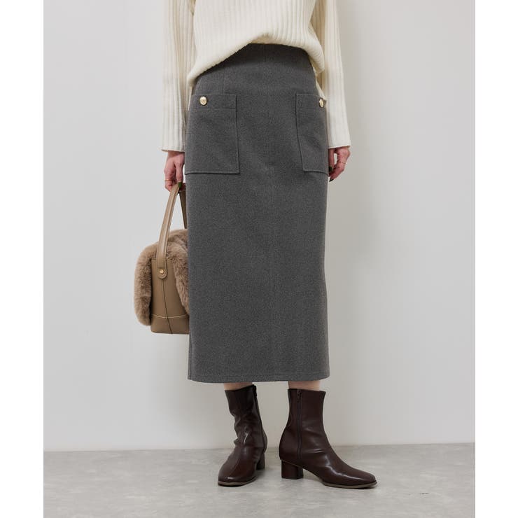 ジャージーアイラインスカート | ROPE' PICNIC | 詳細画像15 