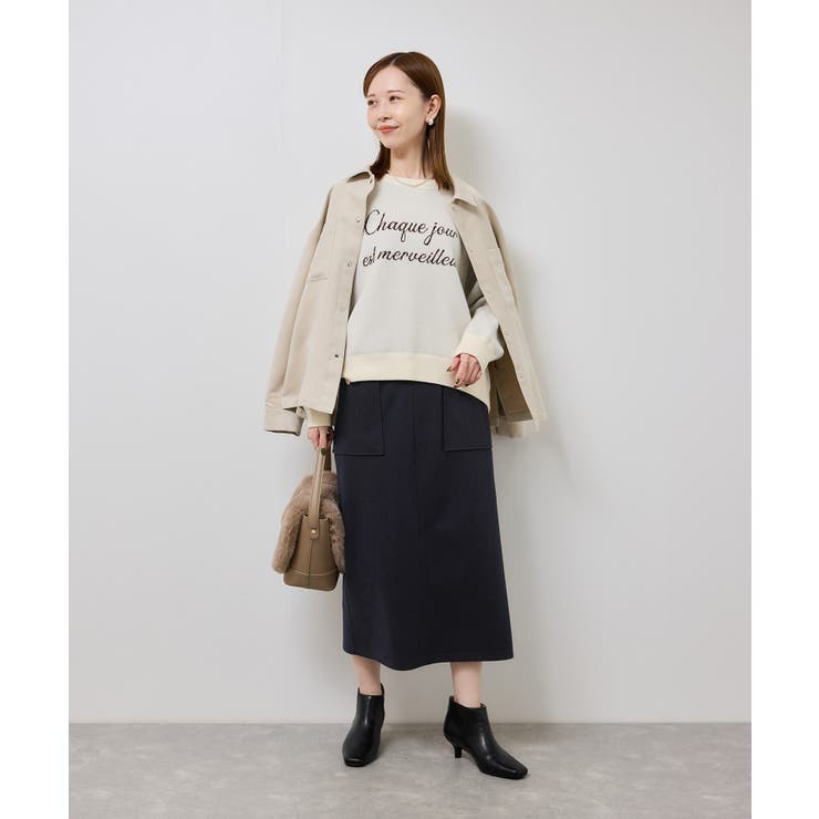 ジャージーアイラインスカート | ROPE' PICNIC | 詳細画像20 