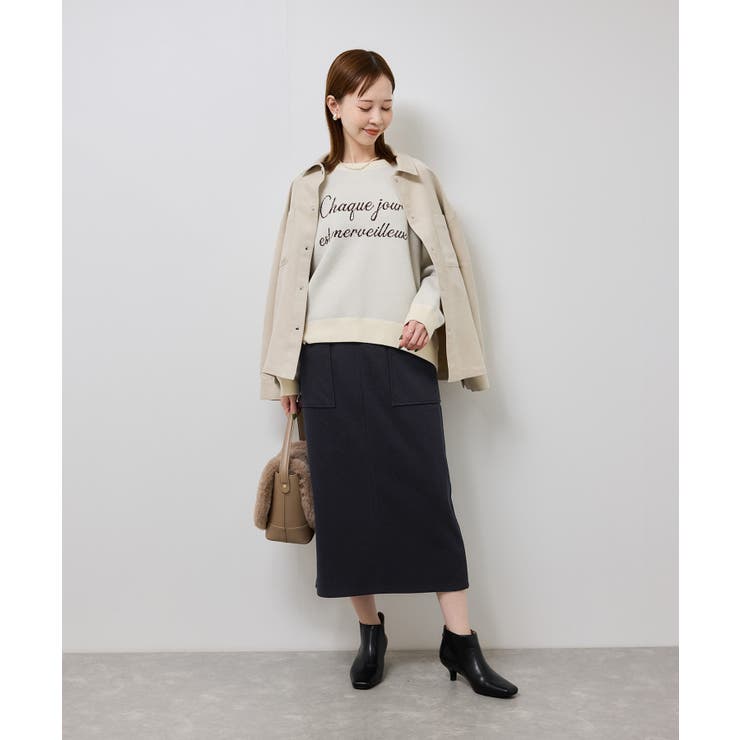 ジャージーアイラインスカート | ROPE' PICNIC | 詳細画像21 