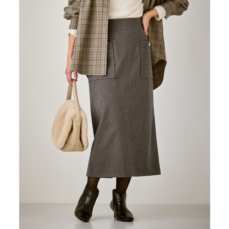 ジャージーアイラインスカート | ROPE' PICNIC | 詳細画像5 