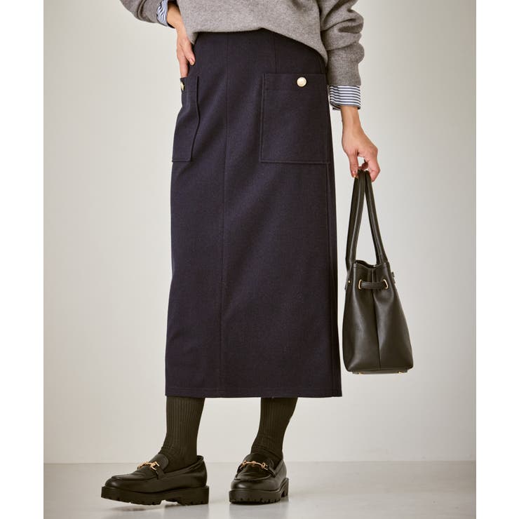 ジャージーアイラインスカート | ROPE' PICNIC | 詳細画像7 