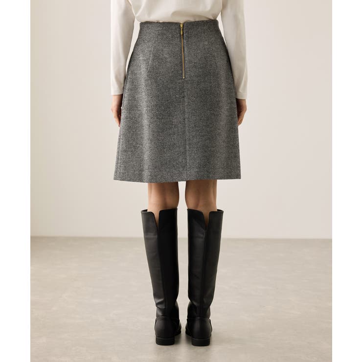 ラメカルゼラップ風金ボタンミニスカート | ROPE' PICNIC | 詳細画像27 