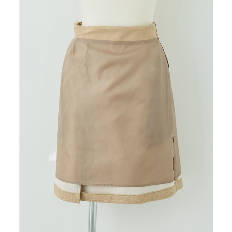 ラメカルゼラップ風金ボタンミニスカート | ROPE' PICNIC | 詳細画像32 