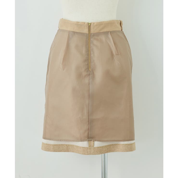 ラメカルゼラップ風金ボタンミニスカート | ROPE' PICNIC | 詳細画像33 