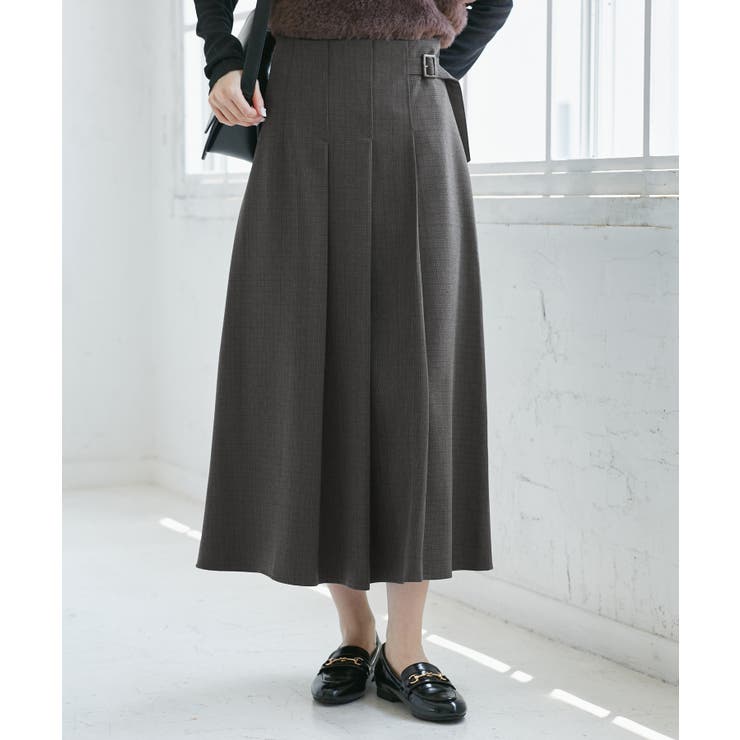 レディハンサムシリーズ ウールライクタックキルトスカート/セットアップ対応 | ROPE' PICNIC | 詳細画像11 