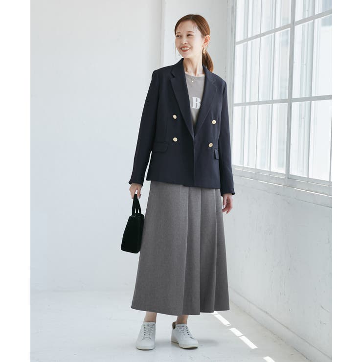 レディハンサムシリーズ ウールライクタックキルトスカート/セットアップ対応 | ROPE' PICNIC | 詳細画像12 