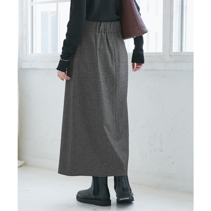 レディハンサムシリーズ ウールライクタックキルトスカート/セットアップ対応 | ROPE' PICNIC | 詳細画像16 