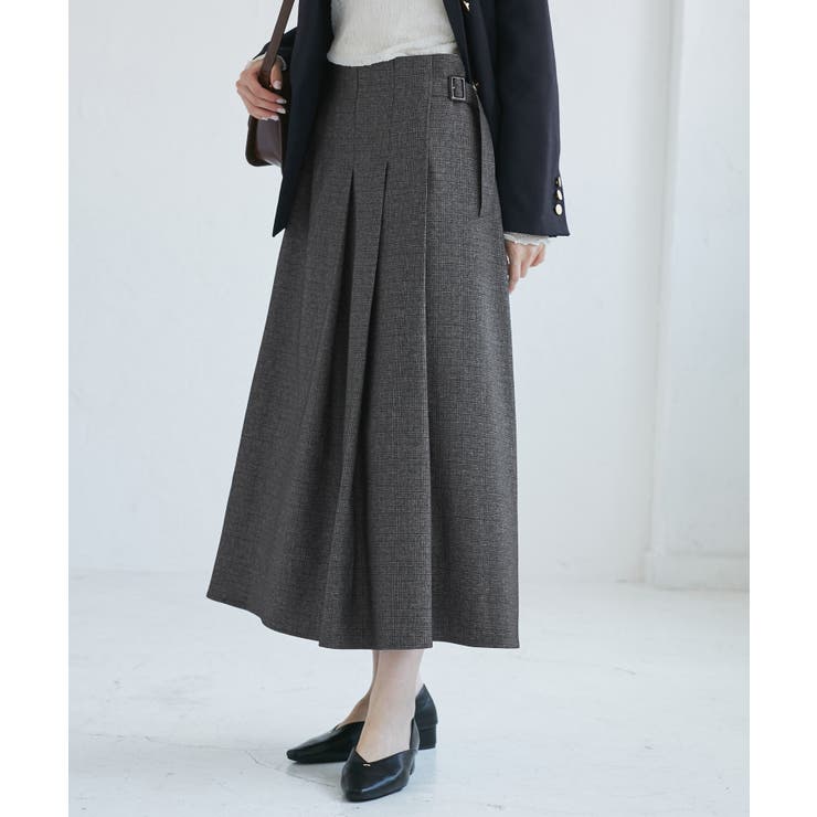 レディハンサムシリーズ ウールライクタックキルトスカート/セットアップ対応 | ROPE' PICNIC | 詳細画像18 