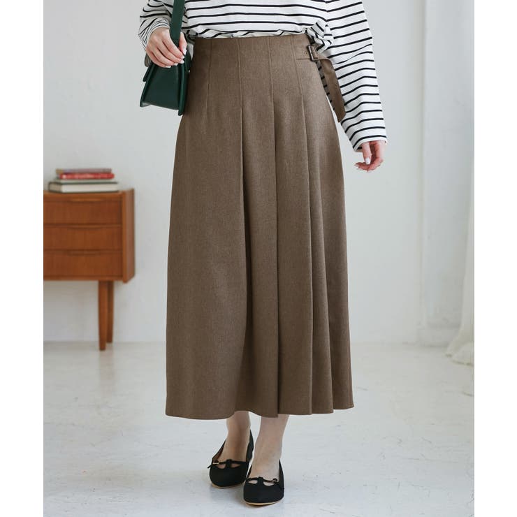 レディハンサムシリーズ ウールライクタックキルトスカート/セットアップ対応 | ROPE' PICNIC | 詳細画像20 